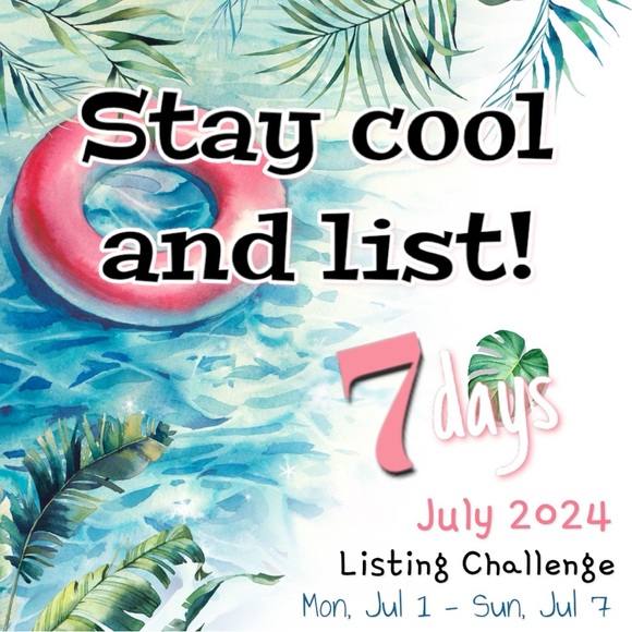July 2024 Listing Challenge 🇺🇸☀️🏖️🌊🐚 - Picture 3 of 4